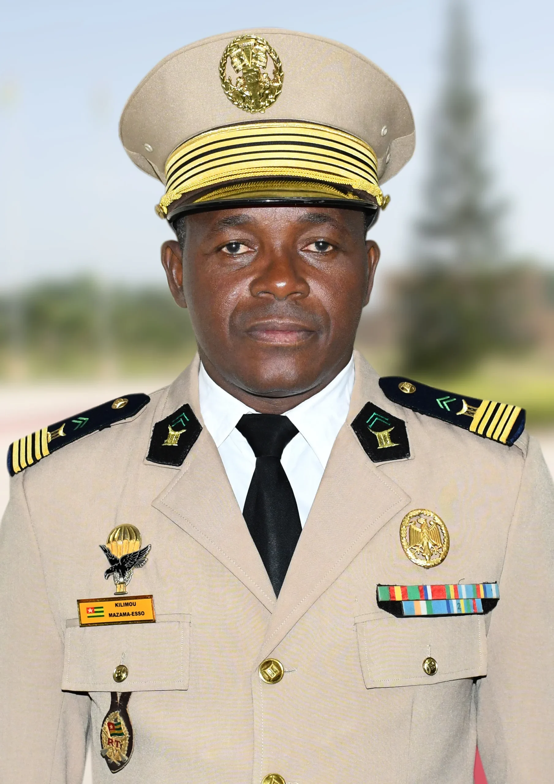 Le Colonel Kilimou Mazama Esso nommé à l'État-major particulier du Président du Conseil pour renforcer la sécurité nationale.