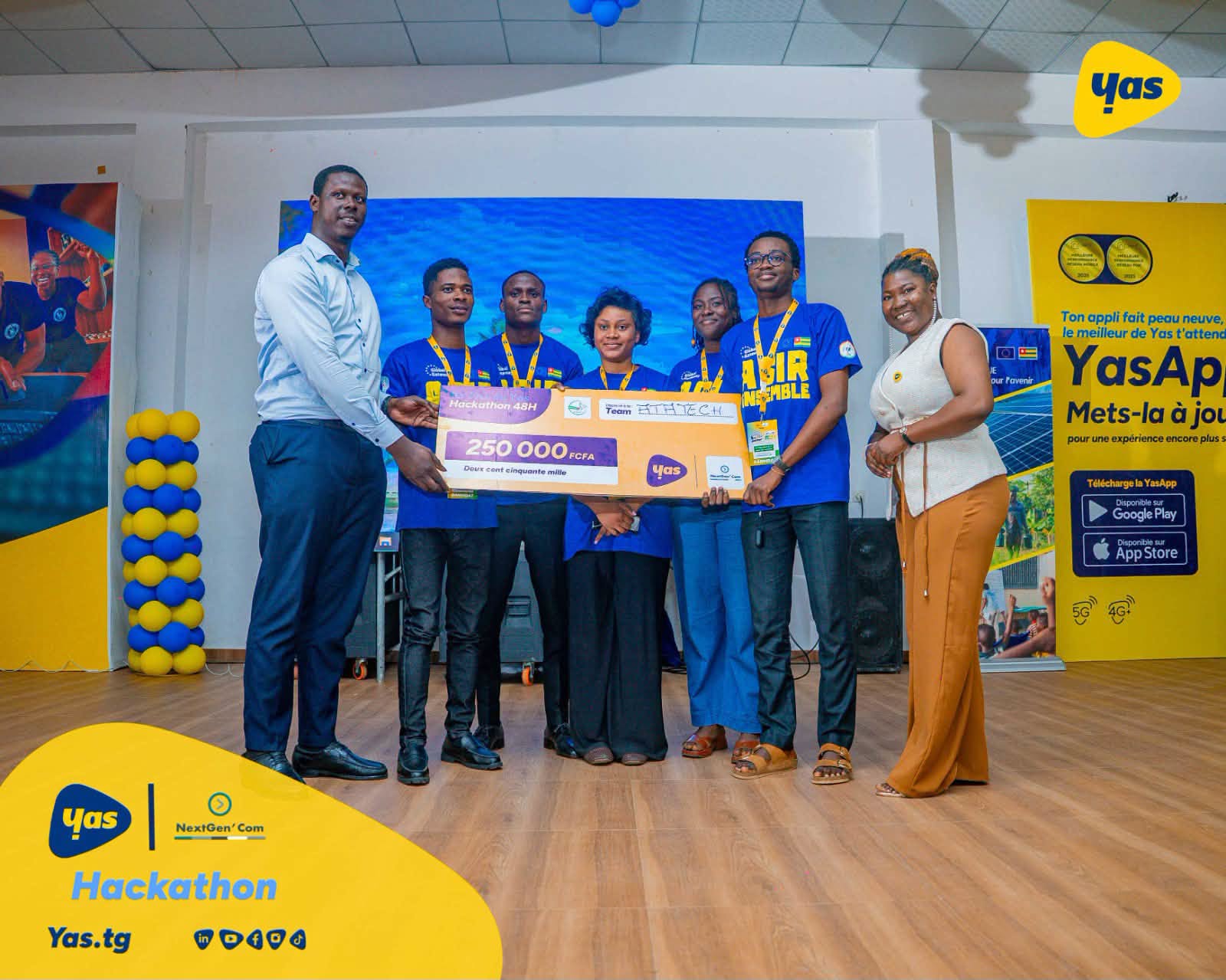 Revivez l'édition 2026 du Yas Hackathon à Lomé, où des jeunes créateurs ont proposé des solutions numériques innovantes.