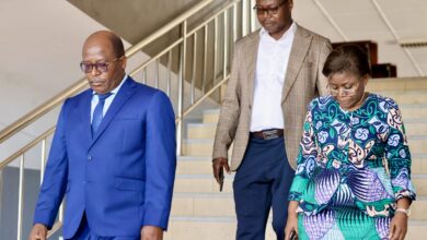 Le Président et les nouveaux Vice-Présidents de l'Université de Lomé inspectent les chantiers pour un cadre moderne.