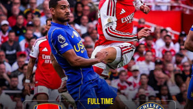 Arsenal renverse Chelsea (2-1) et continue son sans-faute en Premier League. Découvrez les moments clés du derby londonien.