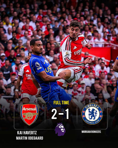 Arsenal renverse Chelsea (2-1) et continue son sans-faute en Premier League. Découvrez les moments clés du derby londonien.