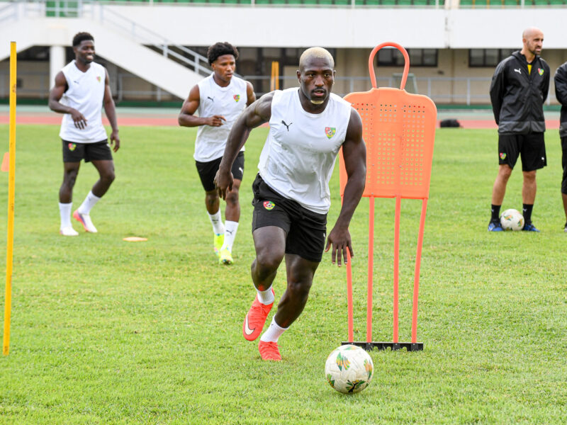 Kévin Denkey exprime les ambitions des Éperviers avant le match Éliminatoires CAN 2027 contre le Burundi au Togo.