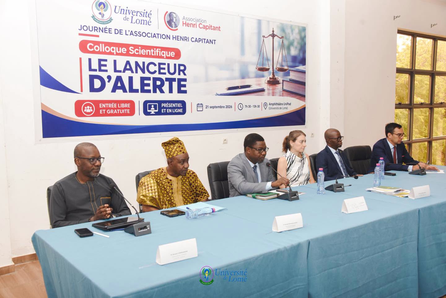 Découvrez le colloque scientifique international à Lomé sur le lanceur d’alerte et ses enjeux juridiques et humanitaires.