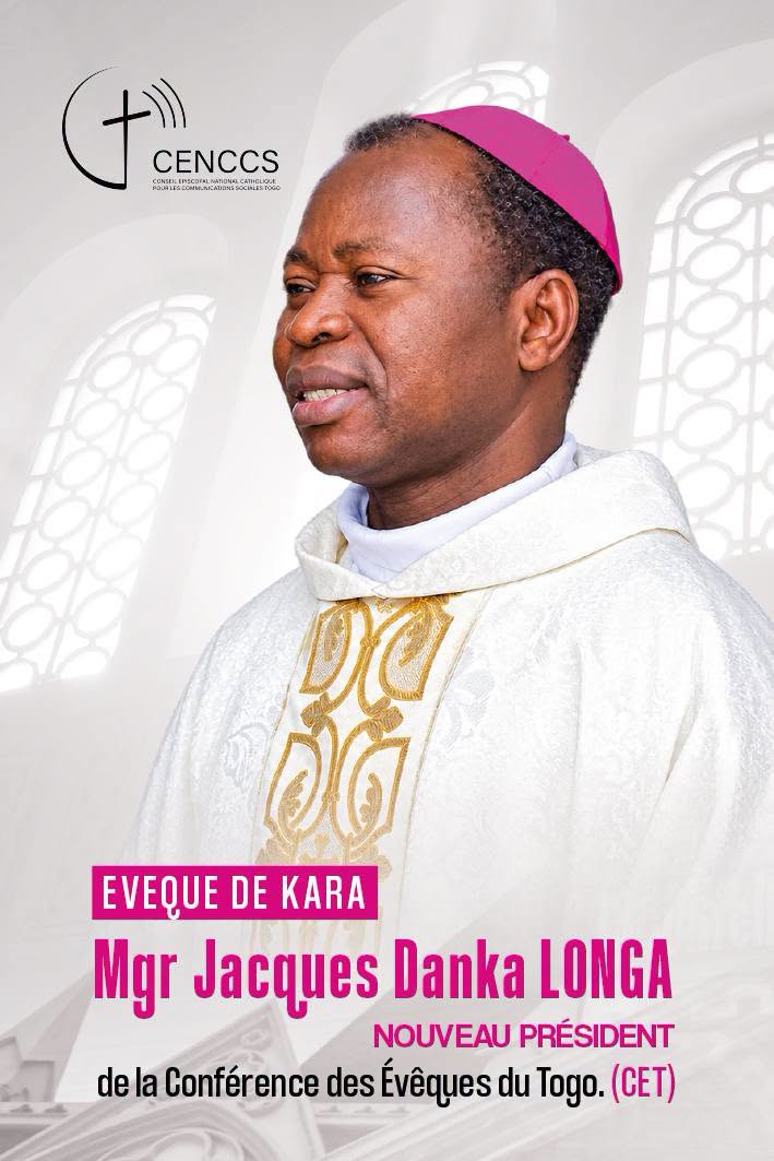 Mgr Jacques Danka Longa prend la présidence de la Conférence des évêques au Togo. Explorez son rôle et l'Église catholique au Togo.