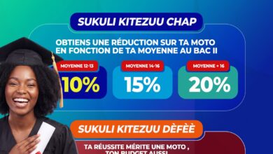 Découvrez comment EVAME NUNYA 2026 récompense les nouveaux bacheliers avec jusqu'à 20 % de réduction sur votre moto.