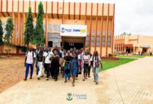 À l'Université de Lomé, les travaux de peinture et de jardinage se poursuivent pour améliorer le campus sud.