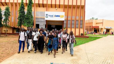 À l'Université de Lomé, les travaux de peinture et de jardinage se poursuivent pour améliorer le campus sud.